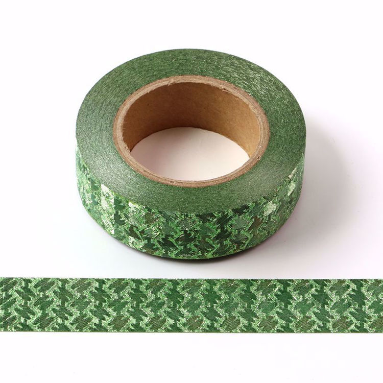 Picture of Green Mesh Glitter Tape