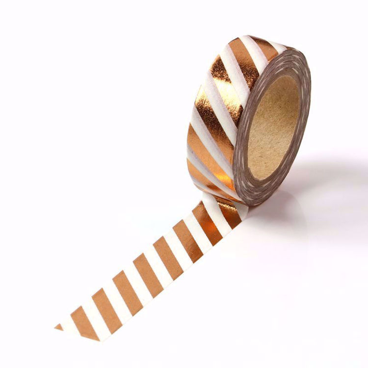 Picture of Stripe Gold Foil Washi Tape