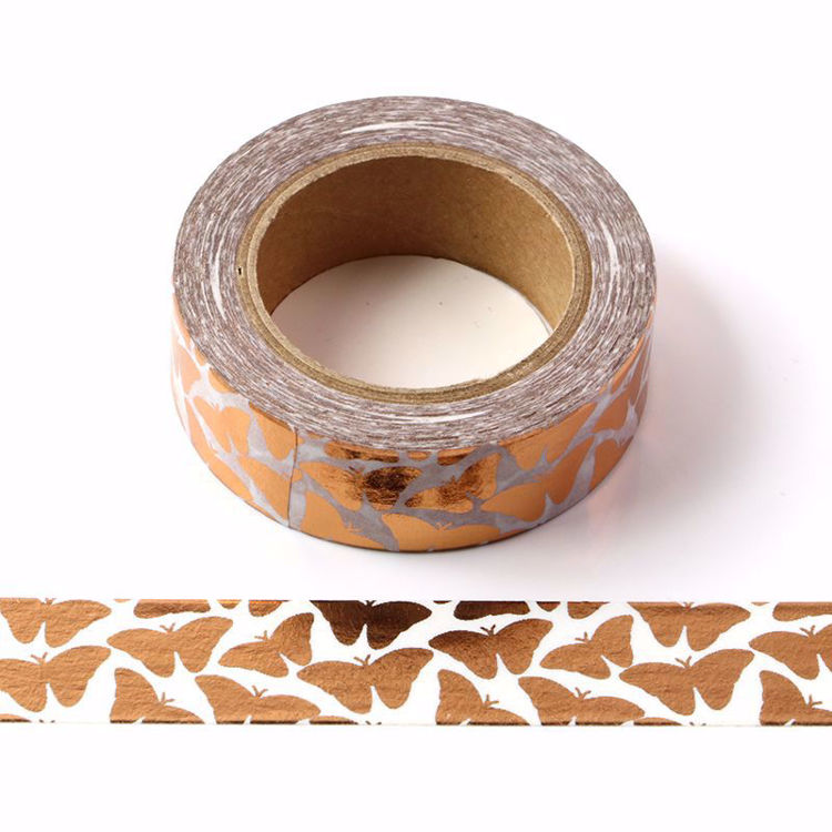 Picture of Butterfly Gold Foil Washi Tape