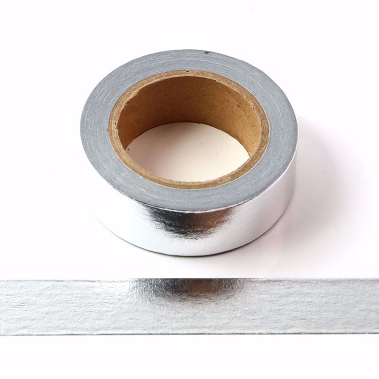 Picture of Solid Silver Foil Washi Tape