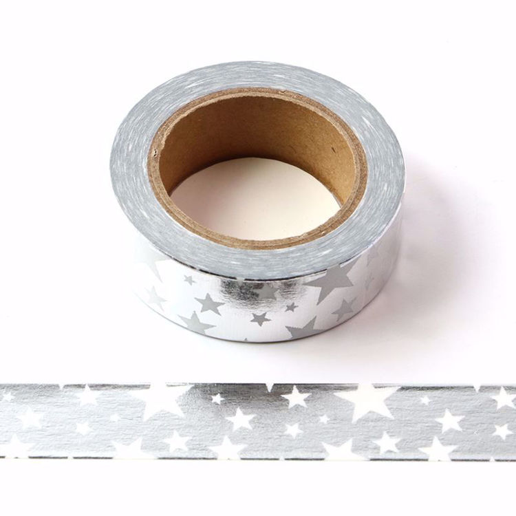 Picture of Star Sliver Foil Washi Tape