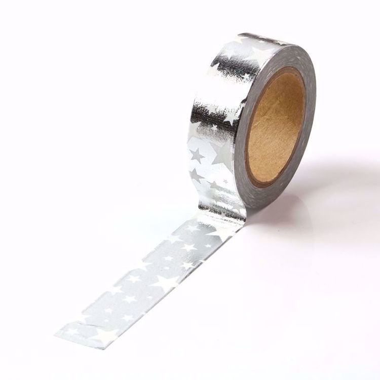 Picture of Star Sliver Foil Washi Tape