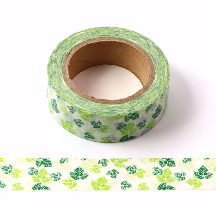 green leaf washi tape