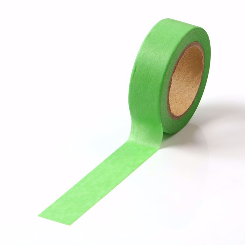 green original washi tape. Custom and stock washi tape manufacturer