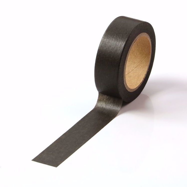 Picture of Solid Matt Black Foil Washi Tape