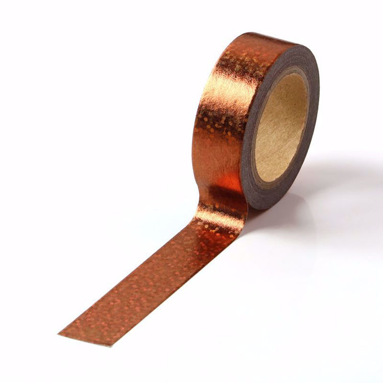 Picture of Brown Holographic Foil Washi Tape