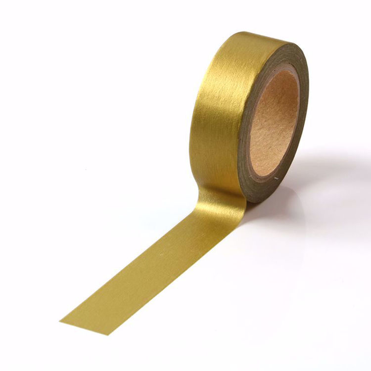 metallic copper washi tape