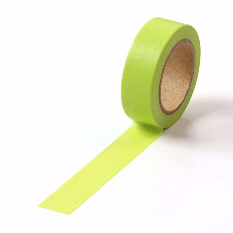 grass green washi tape. Custom and stock washi tape manufacturer