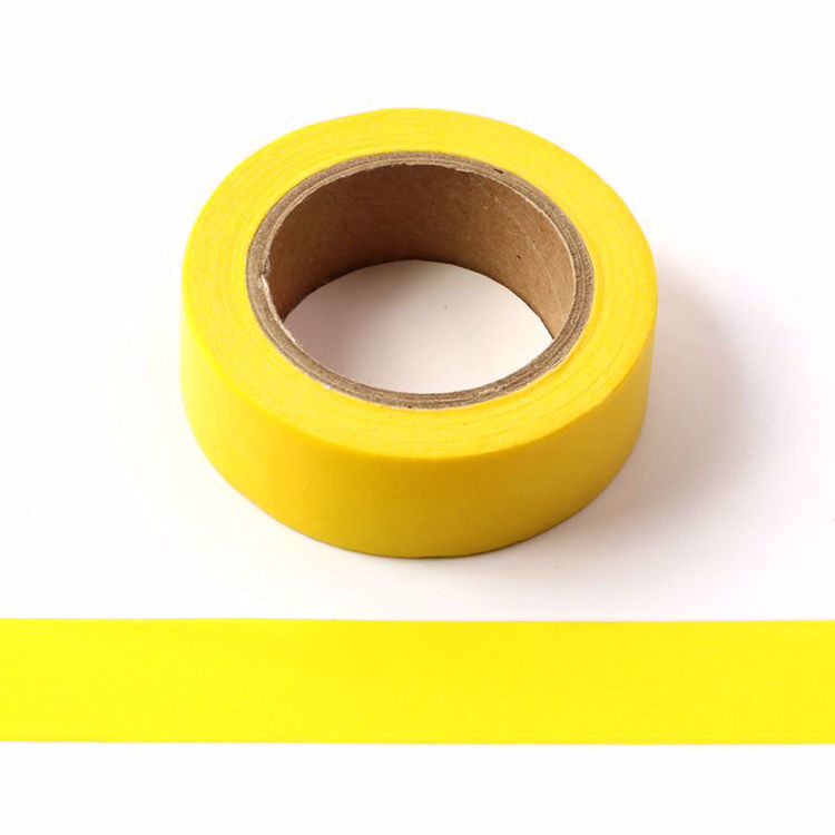 yellow washi tape