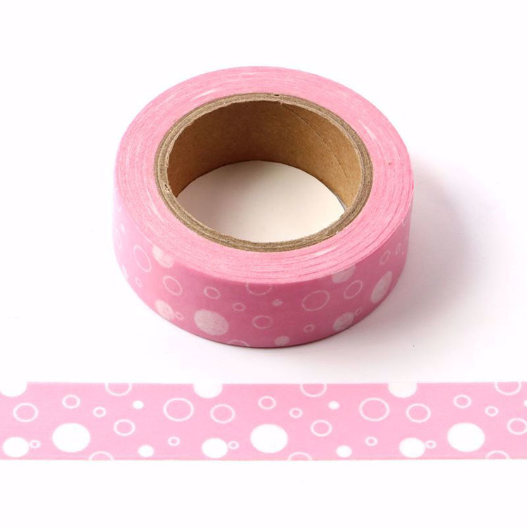 circle pink washi tape 