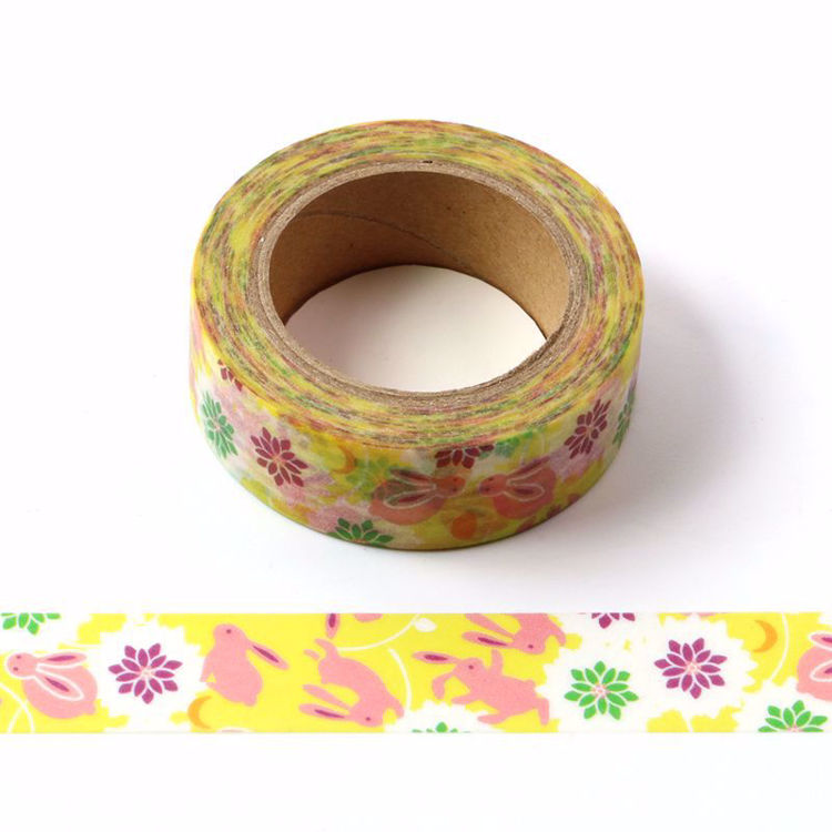 Autumn design flowers washi tape