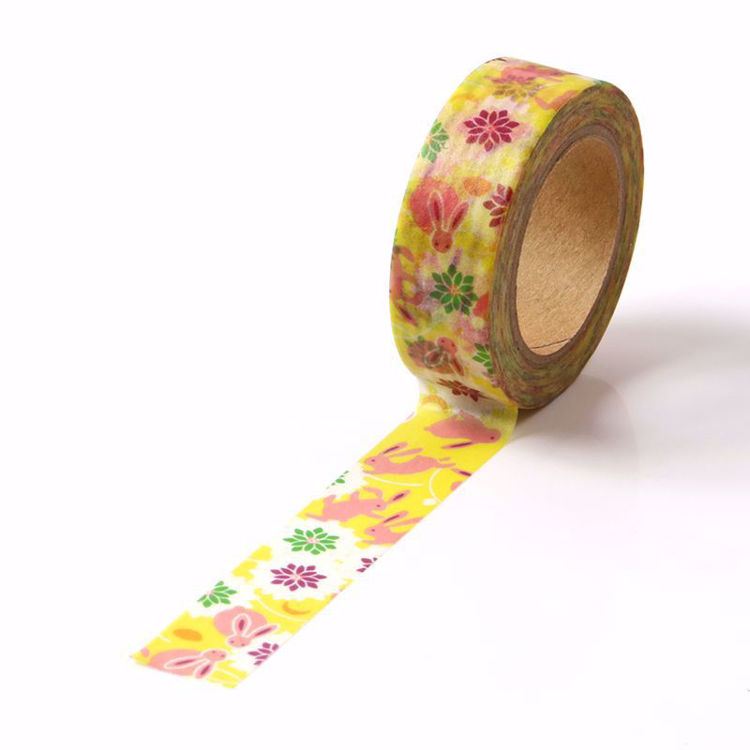 Autumn design flowers washi tape