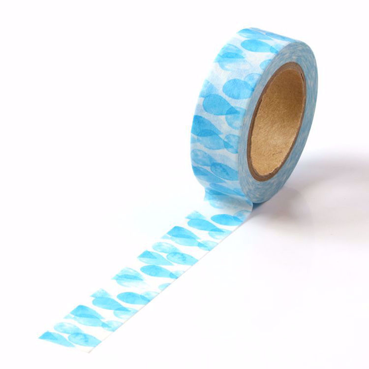 Picture of Water Drop Printing Washi Tape