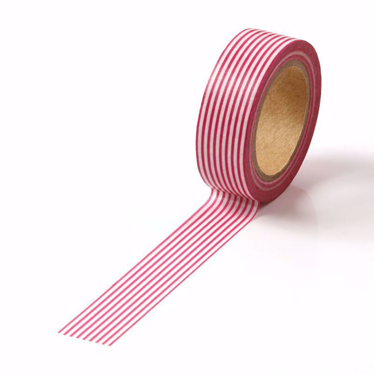 Picture of Red Stripe Printing Washi Tape