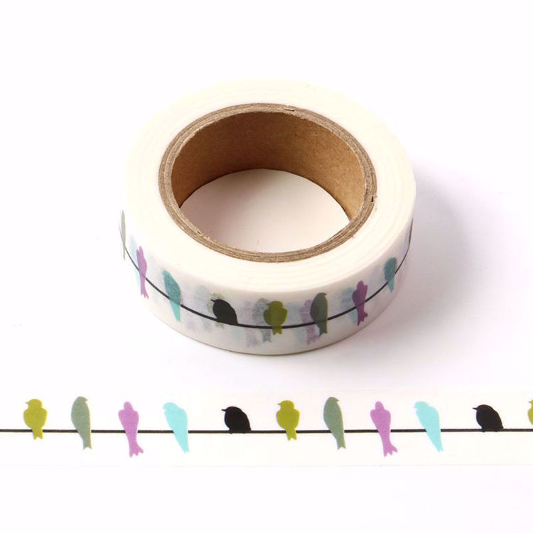 Bird printing washi tape