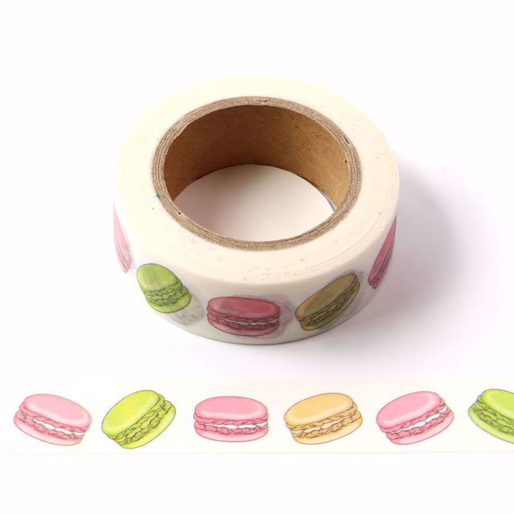 Macaron printing washi tape