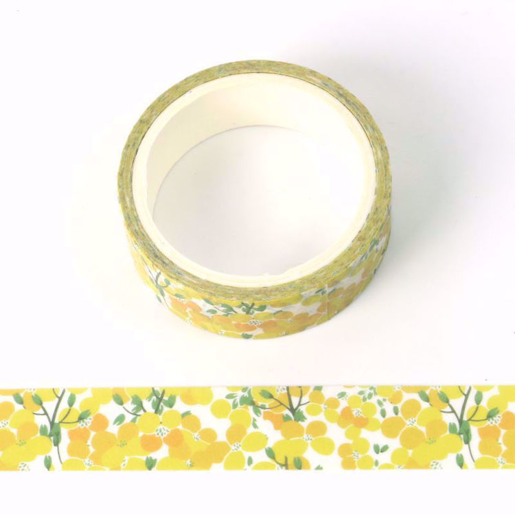CMYK print Cole flowers  washi tape
