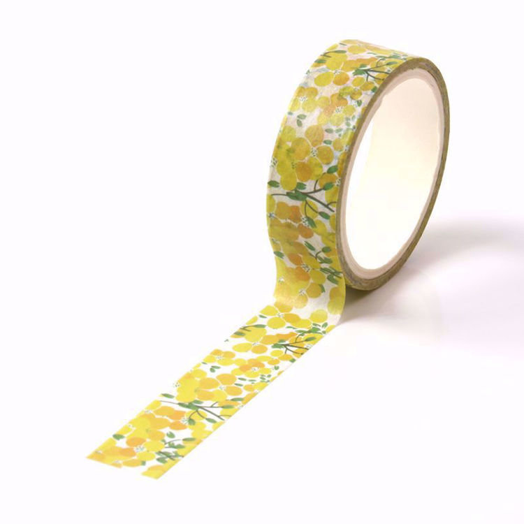 CMYK print Cole flowers  washi tape