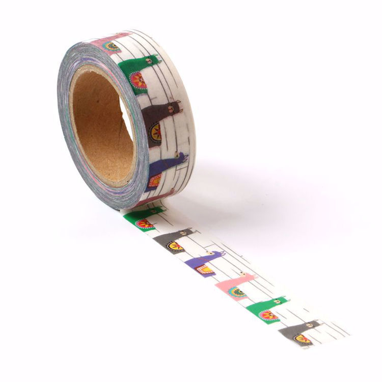 Colorful Alpaca  washi tape