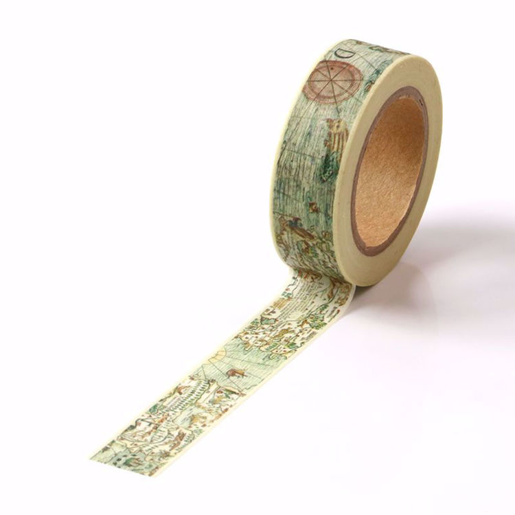 Nautical chart washi tape