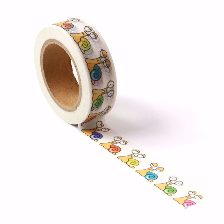 Colorful Snail  washi tape