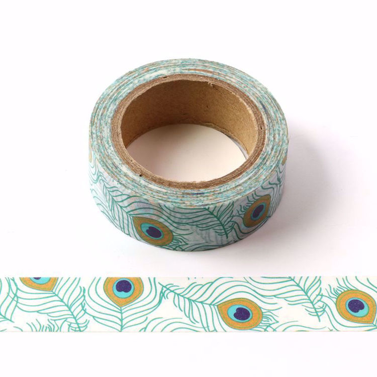 Peacock feather  washi tape