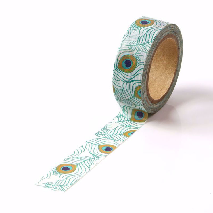 Peacock feather  washi tape
