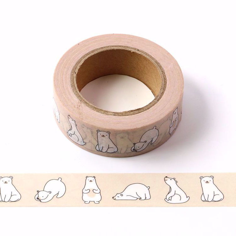 Polar bear washi tape
