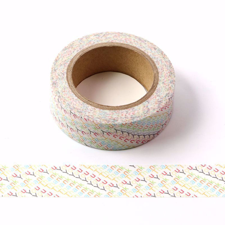 WORD Thank you design washi tape