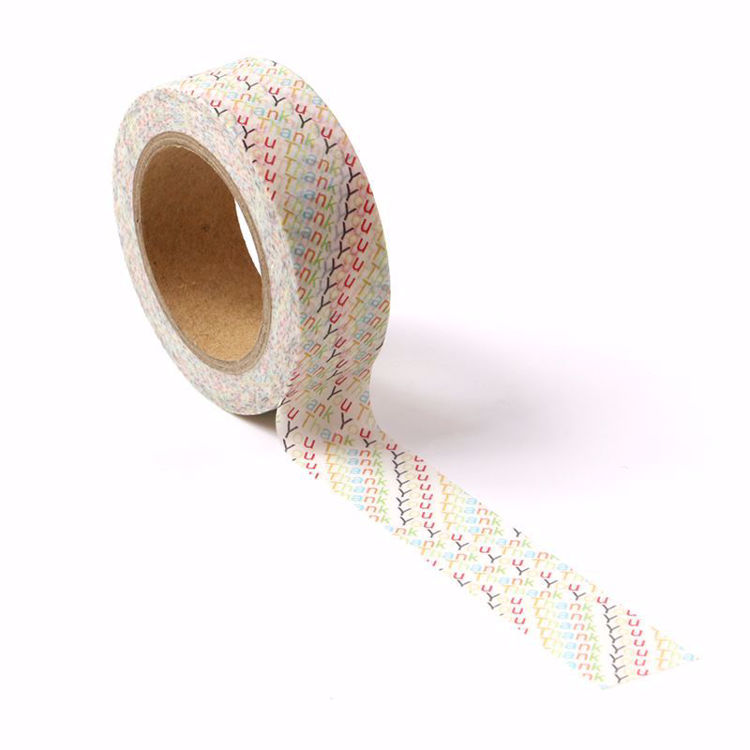 WORD Thank you design washi tape