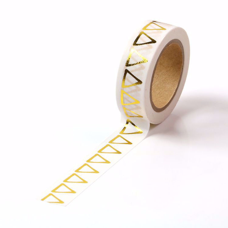 Picture of Triangles Foil Washi Tape
