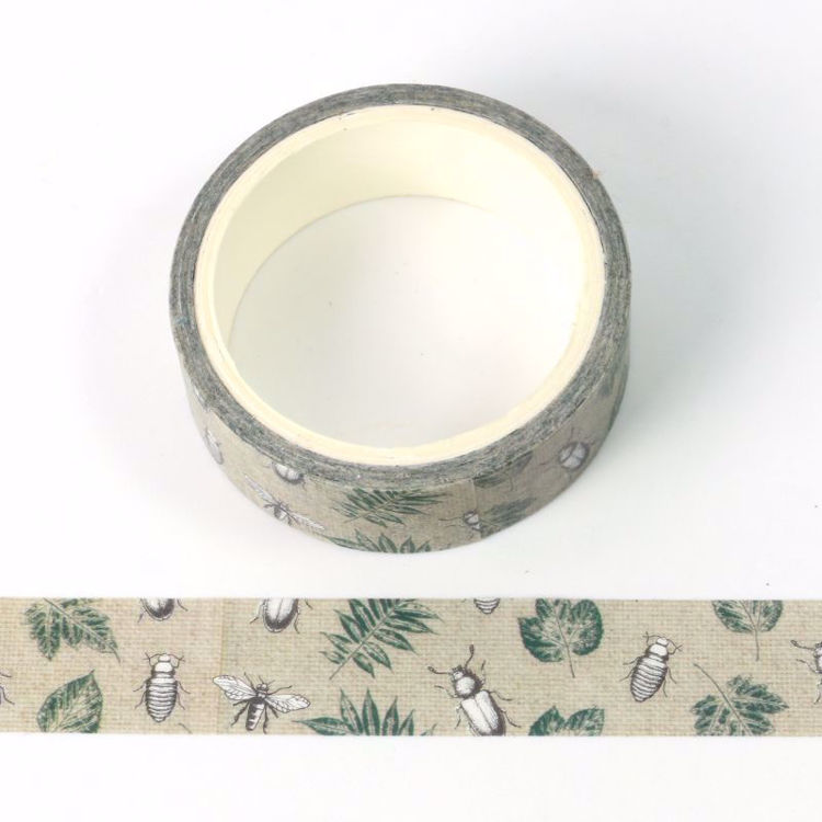 CMYK print insect washi tape