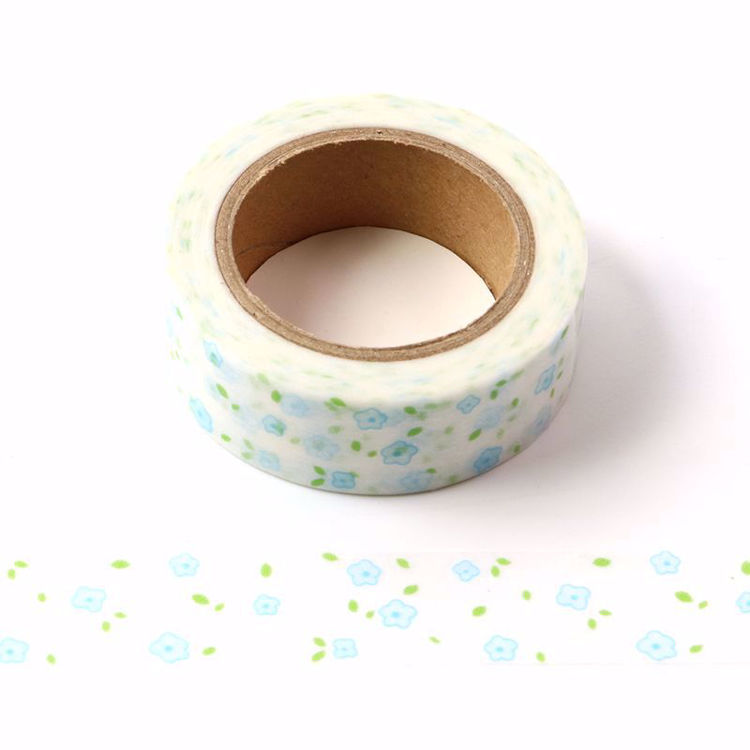 Picture of Flower Printing Washi Tape Green