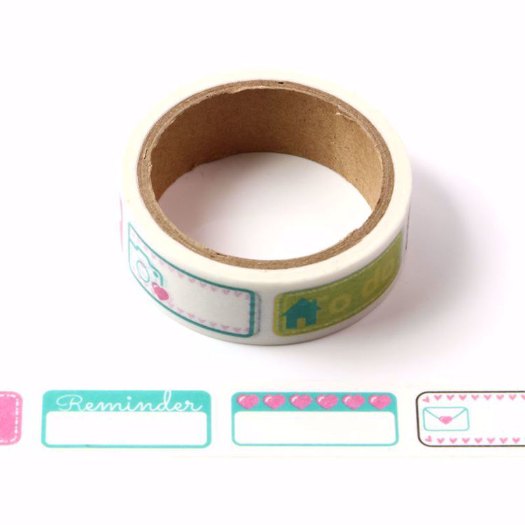 Different kinds of memo Perforated tear tape