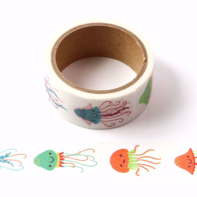 Many kinds of Jellyfish Perforated tear tape