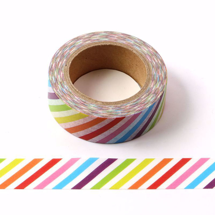 Colorful cross grain washi tape