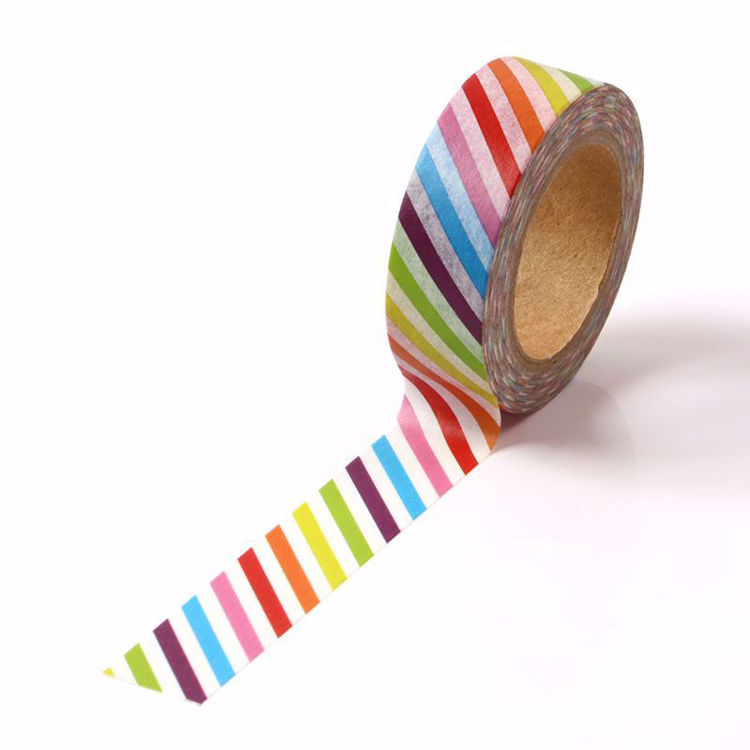 Colorful cross grain washi tape