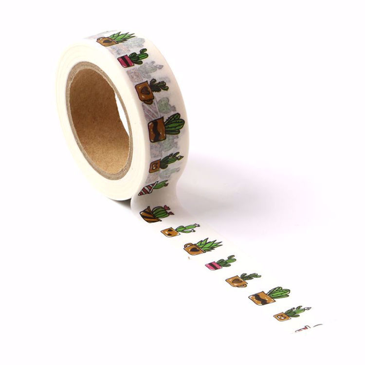 Cute green plant washi tape