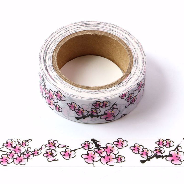 Plum Flower Printing Washi Tape