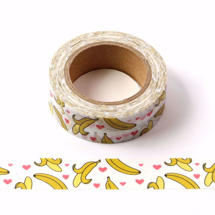 Banana printing washi tape