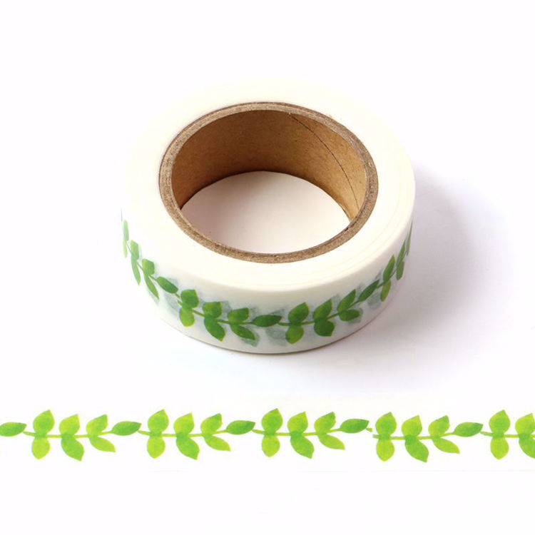 Timbo green printing washi tape