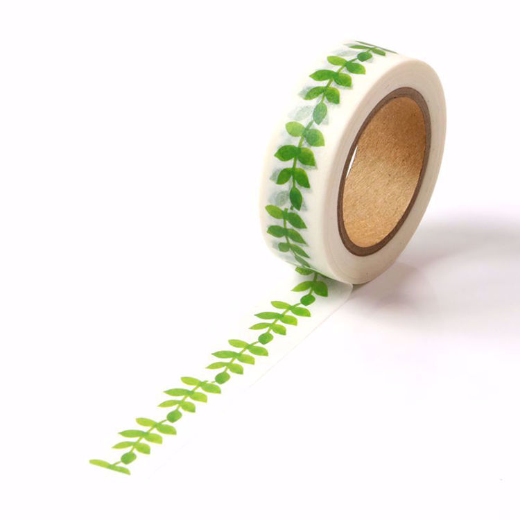 Timbo green printing washi tape