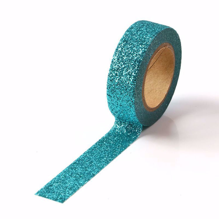 Picture of Sky Blue Sparkle Washi Tape