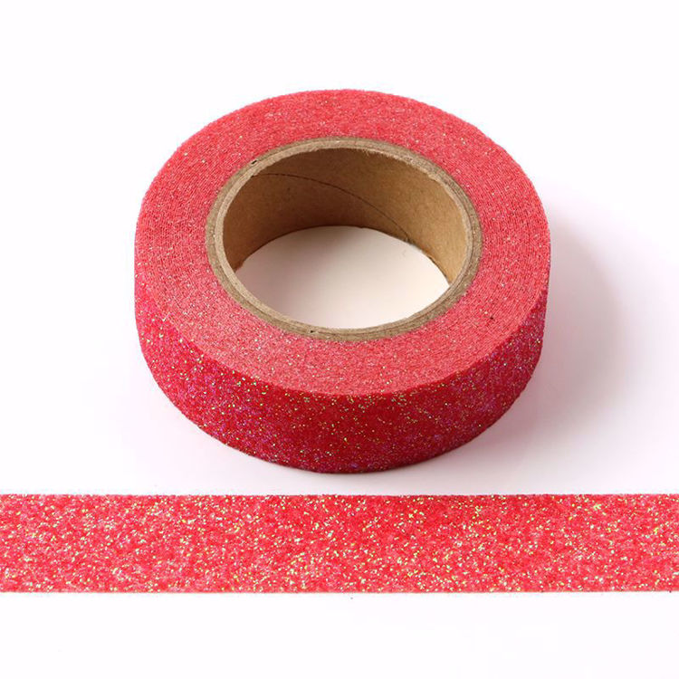 Picture of Pale Red Sparkle Washi Tape