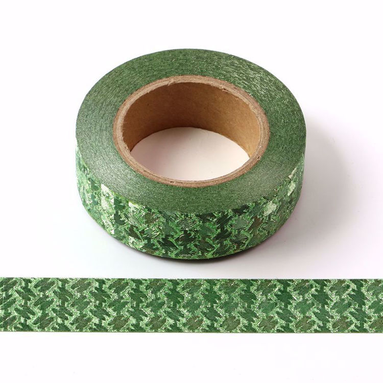 Green Mesh Glitter Tape. Custom and stock washi tape manufacturer ...