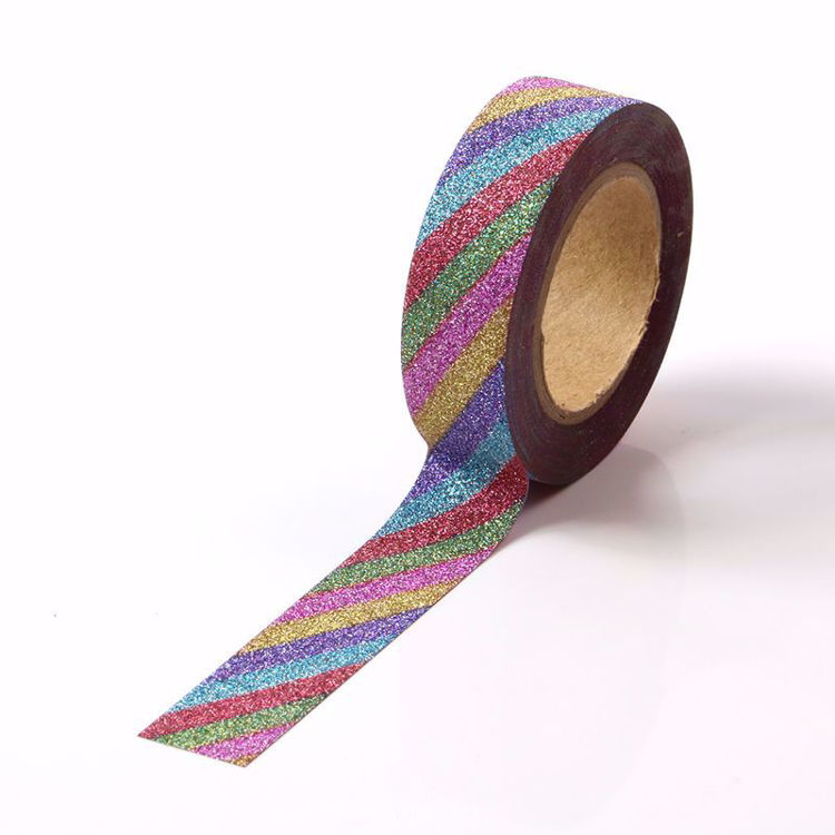 Picture of Colored Twill Glitter Tape
