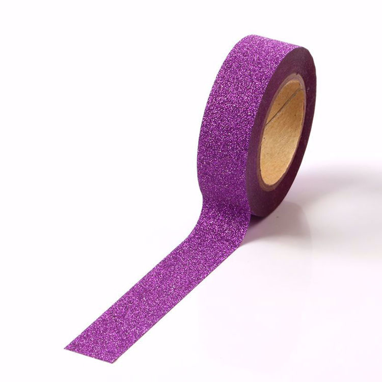 图片 紫色金葱膜胶带