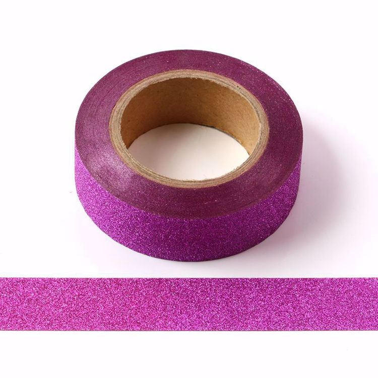 Picture of Dark Pink Glitter Tape