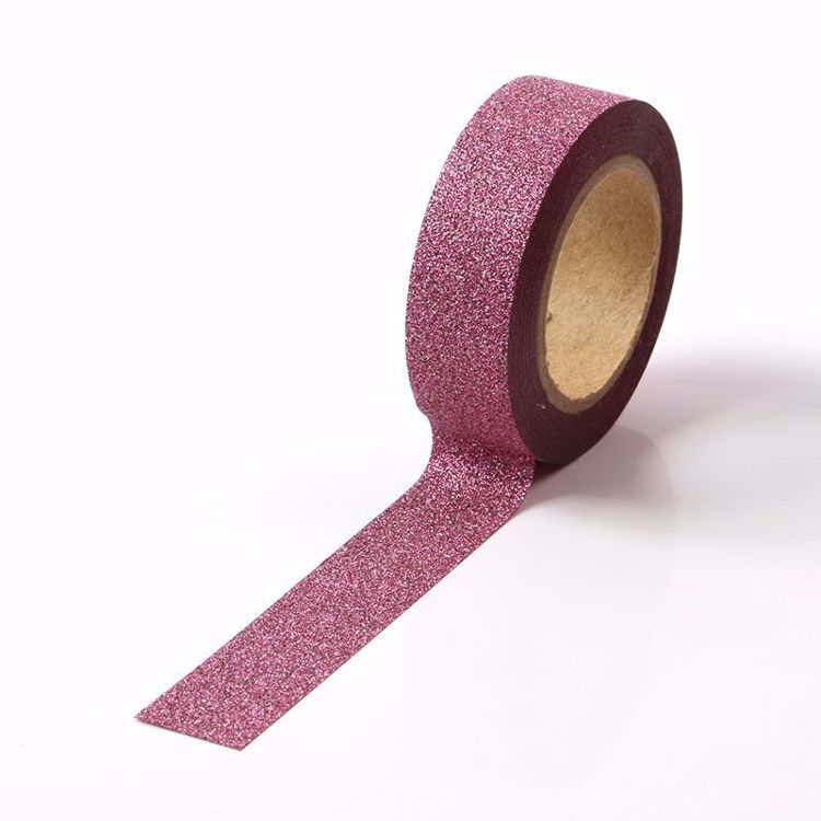 Picture of Deep Pink Glitter Tape