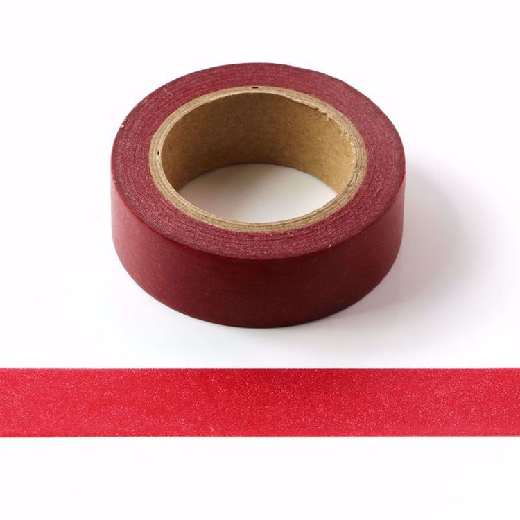 brick-red washi tape